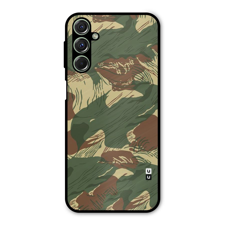 Army Design Metal Back Case for Galaxy M34