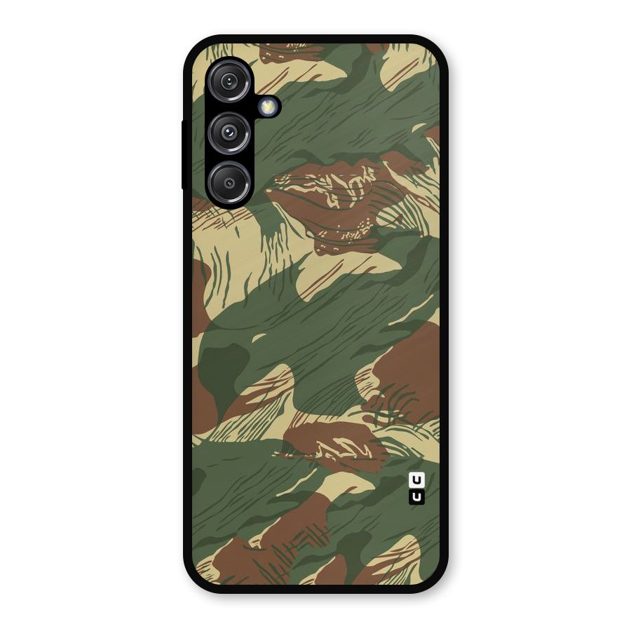 Army Design Metal Back Case for Galaxy M34 5G