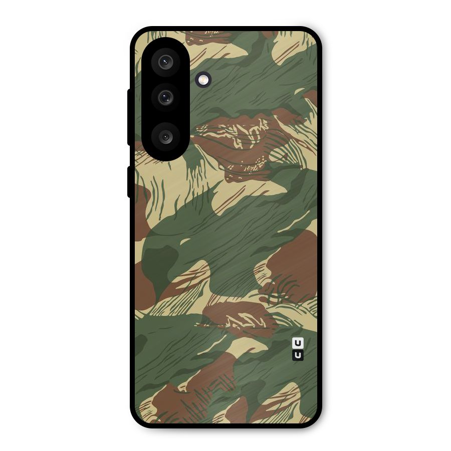 Army Design Metal Back Case for Galaxy M56