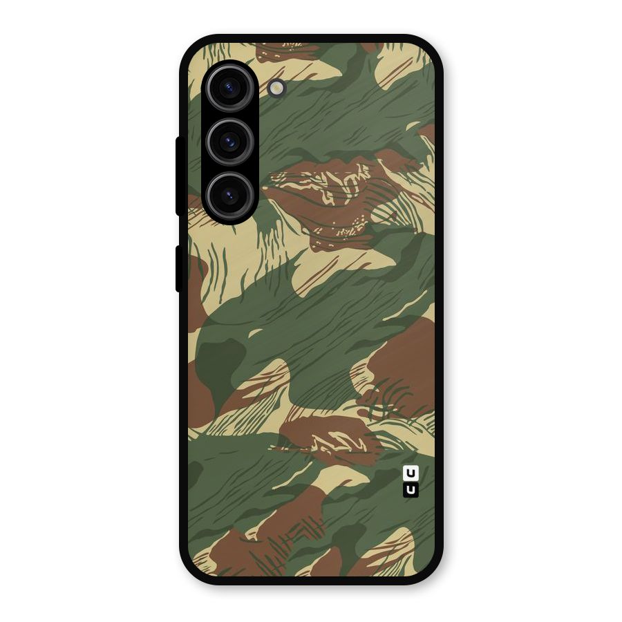 Army Design Metal Back Case for Galaxy S23