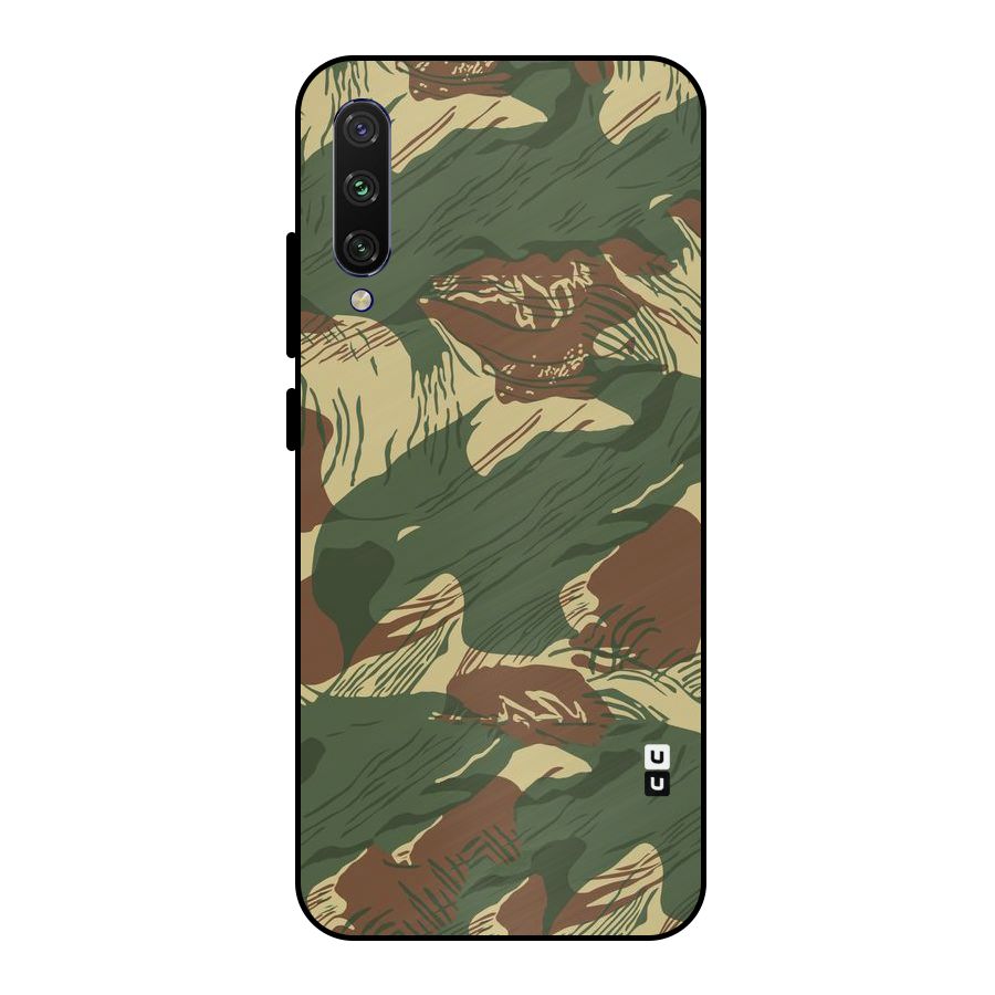 Army Design Metal Back Case for Mi A3