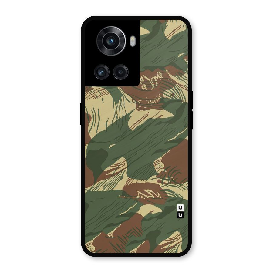Army Design Metal Back Case for OnePlus 10R