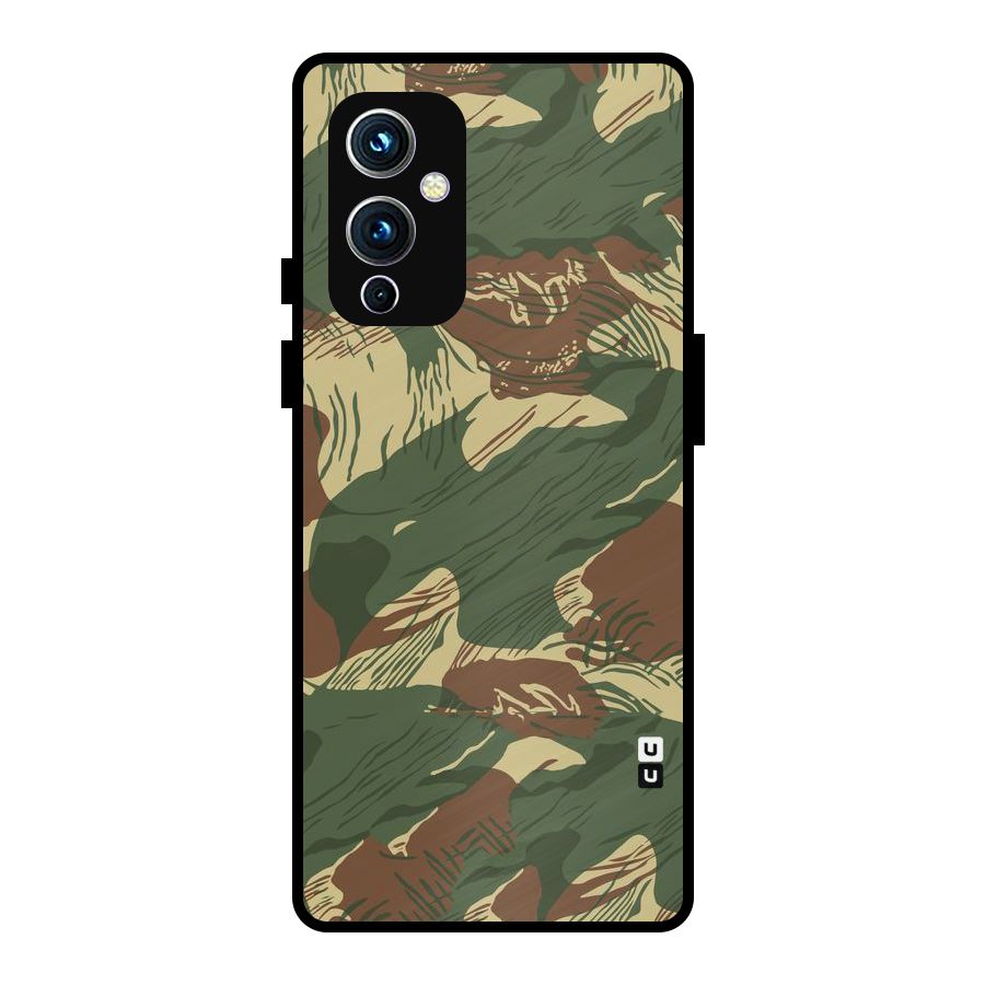 Army Design Metal Back Case for OnePlus 9