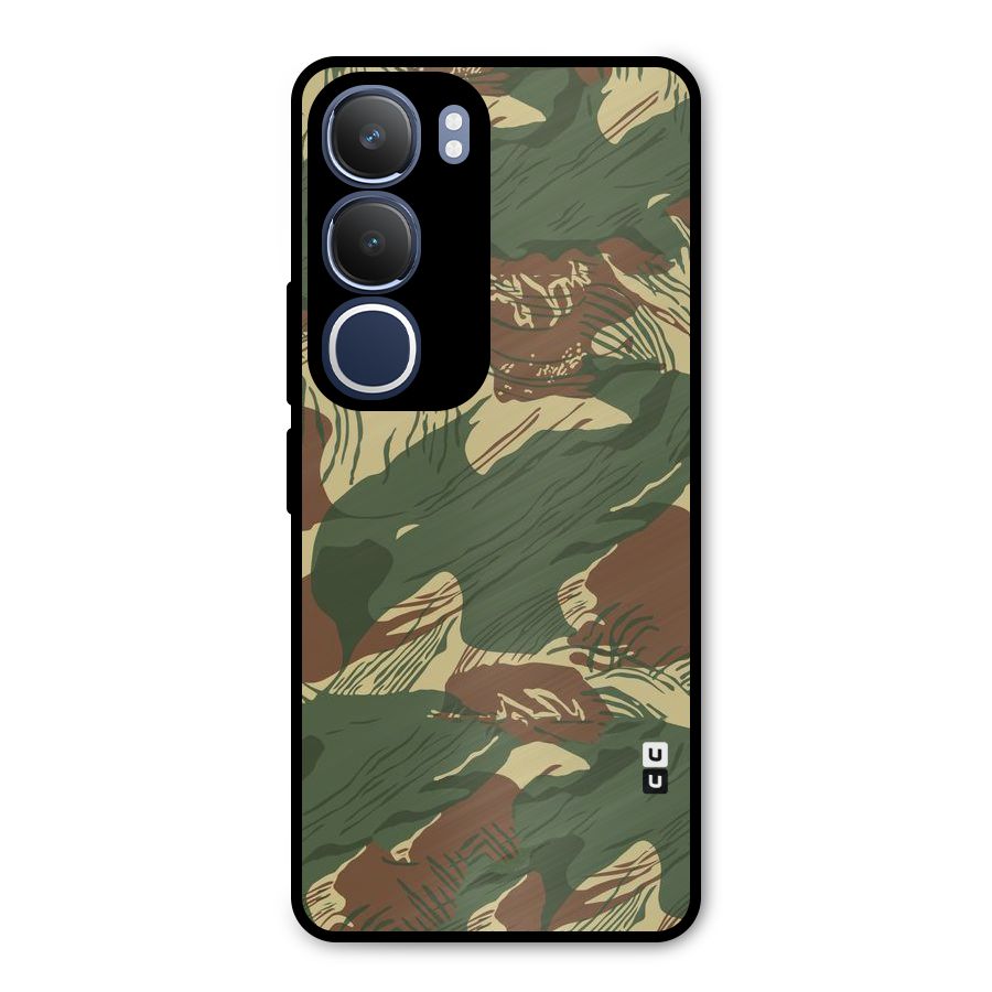 Army Design Metal Back Case for Vivo Y29
