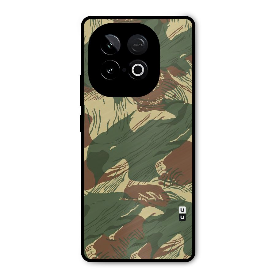 Army Design Metal Back Case for iQOO Neo 10
