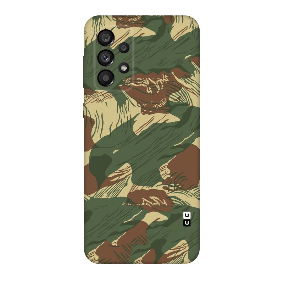 Army Design Original Polycarbonate Back Case for Galaxy A73 5G