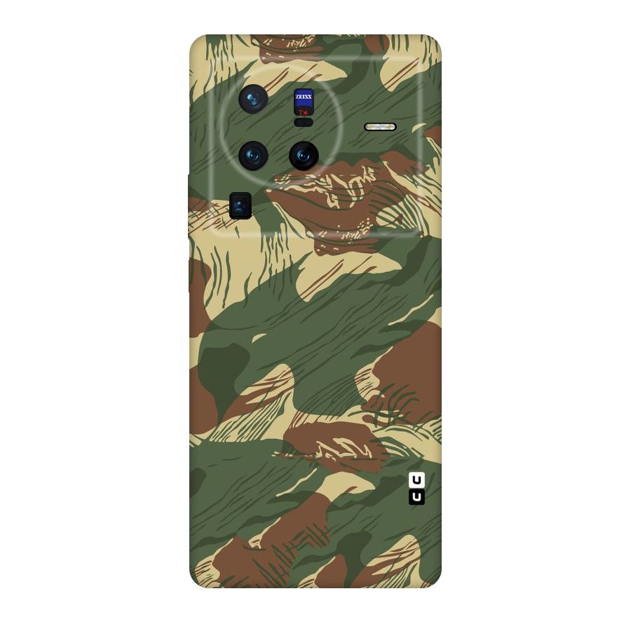 Army Design Original Polycarbonate Back Case for Vivo X80
