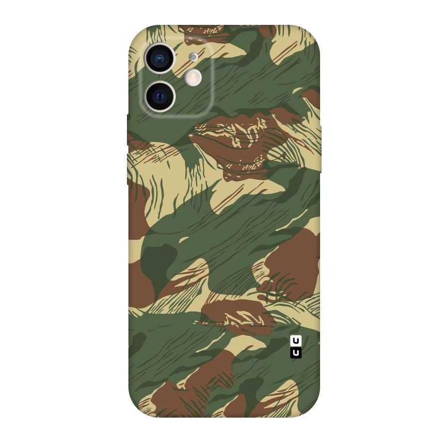 Army Design Original Polycarbonate Back Case for iPhone 12