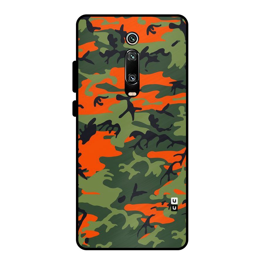 Army Pattern Metal Back Case for Redmi K20 Pro