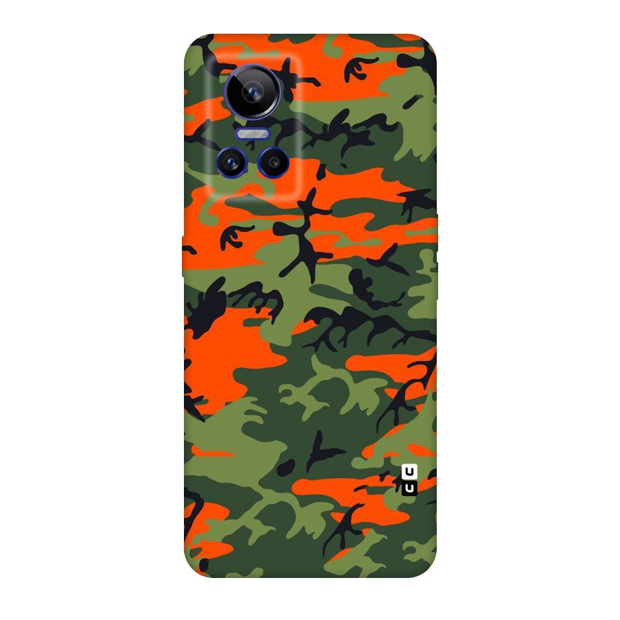 Army Pattern Original Polycarbonate Back Case for Realme GT Neo 3