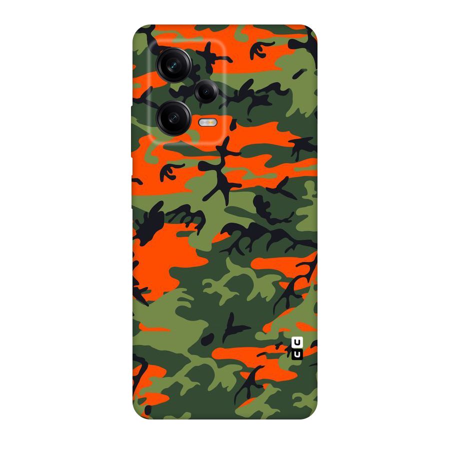 Army Pattern Original Polycarbonate Back Case for Redmi Note 12 Pro