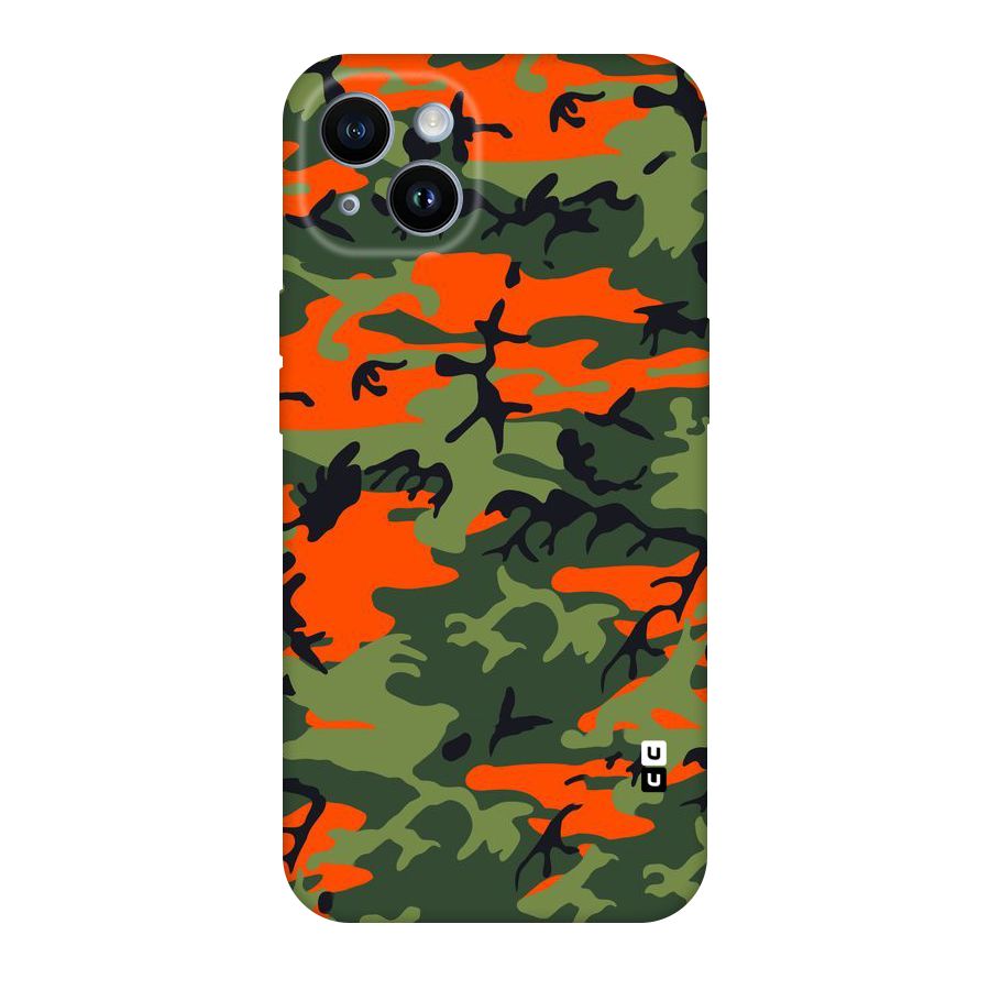 Army Pattern Original Polycarbonate Back Case for iPhone 14