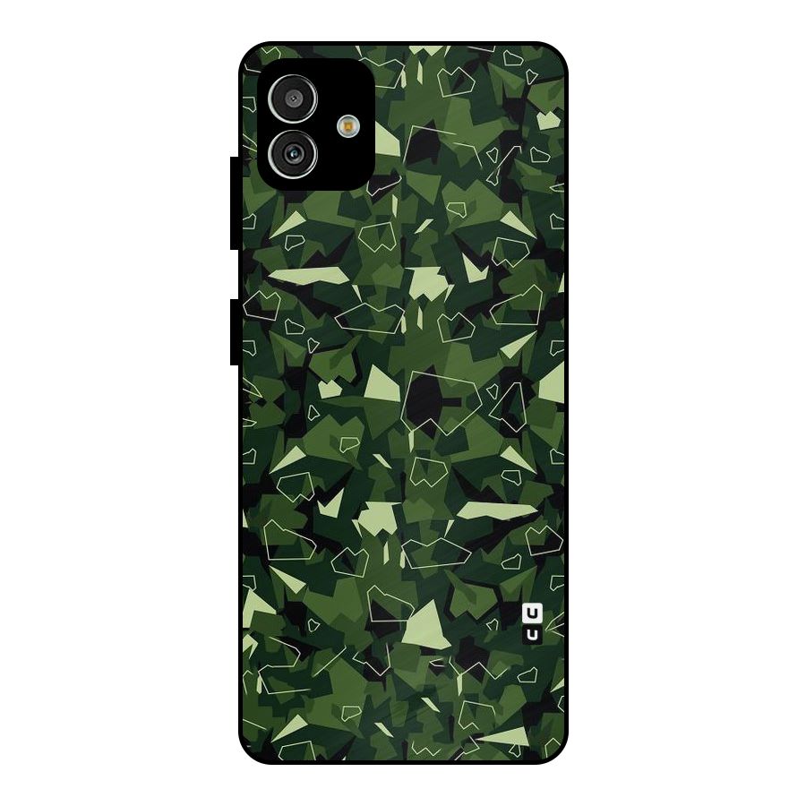 Army Shape Design Metal Back Case for Galaxy M13 5G