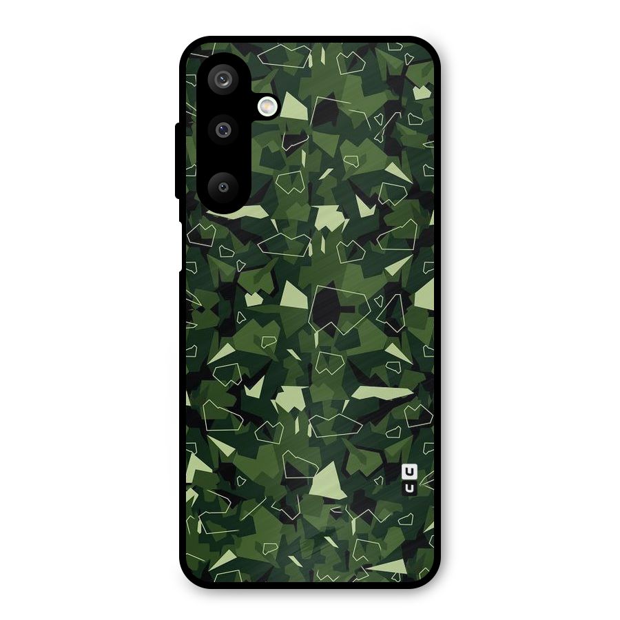 Army Shape Design Metal Back Case for Galaxy M16