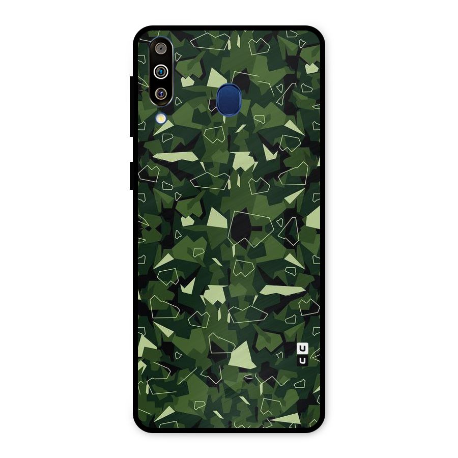 Army Shape Design Metal Back Case for Galaxy M30