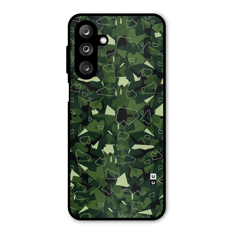 Army Shape Design Metal Back Case for Galaxy M36