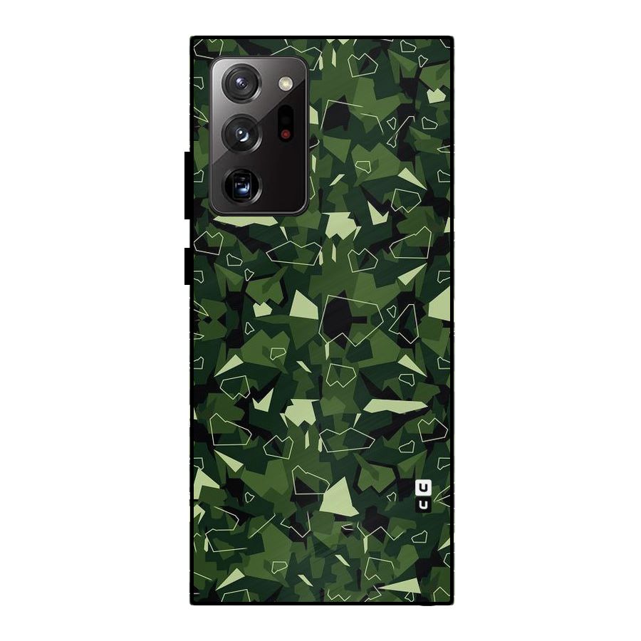 Army Shape Design Metal Back Case for Galaxy Note 20 Ultra 5G