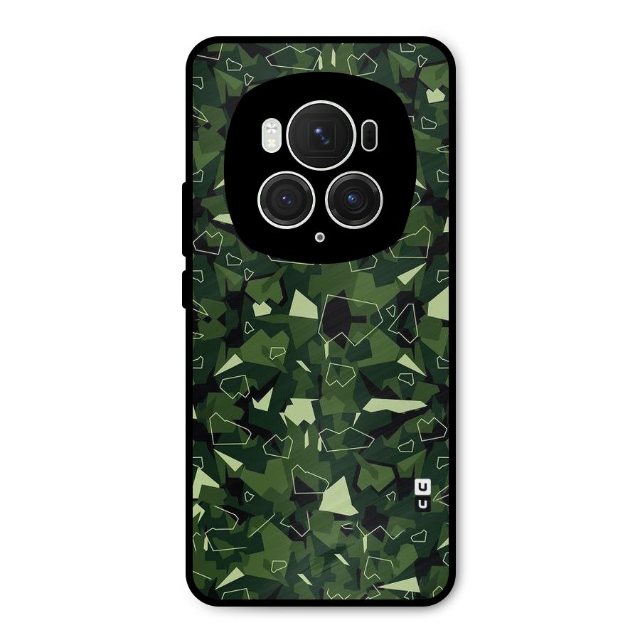 Army Shape Design Metal Back Case for Honor Magic6 Pro