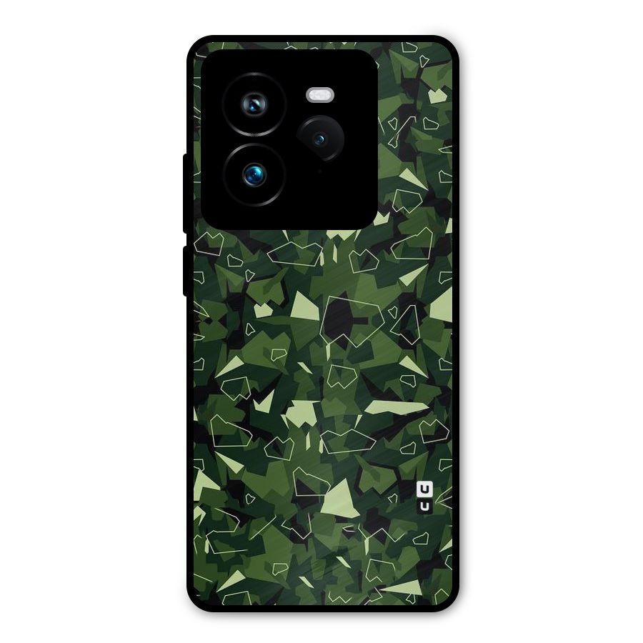 Army Shape Design Metal Back Case for Realme GT 7 Pro