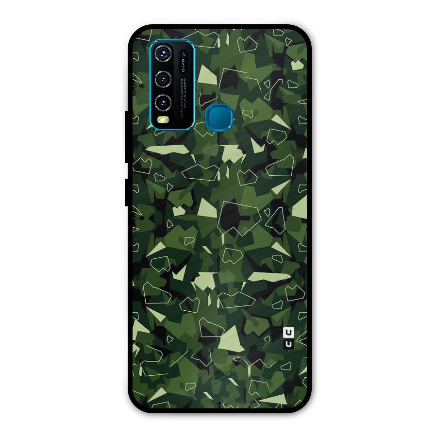 Army Shape Design Metal Back Case for Vivo Y50