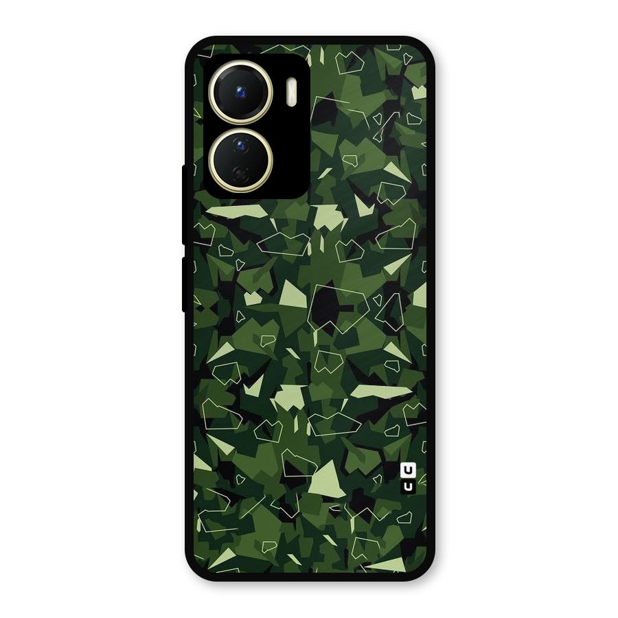 Army Shape Design Metal Back Case for Vivo Y56