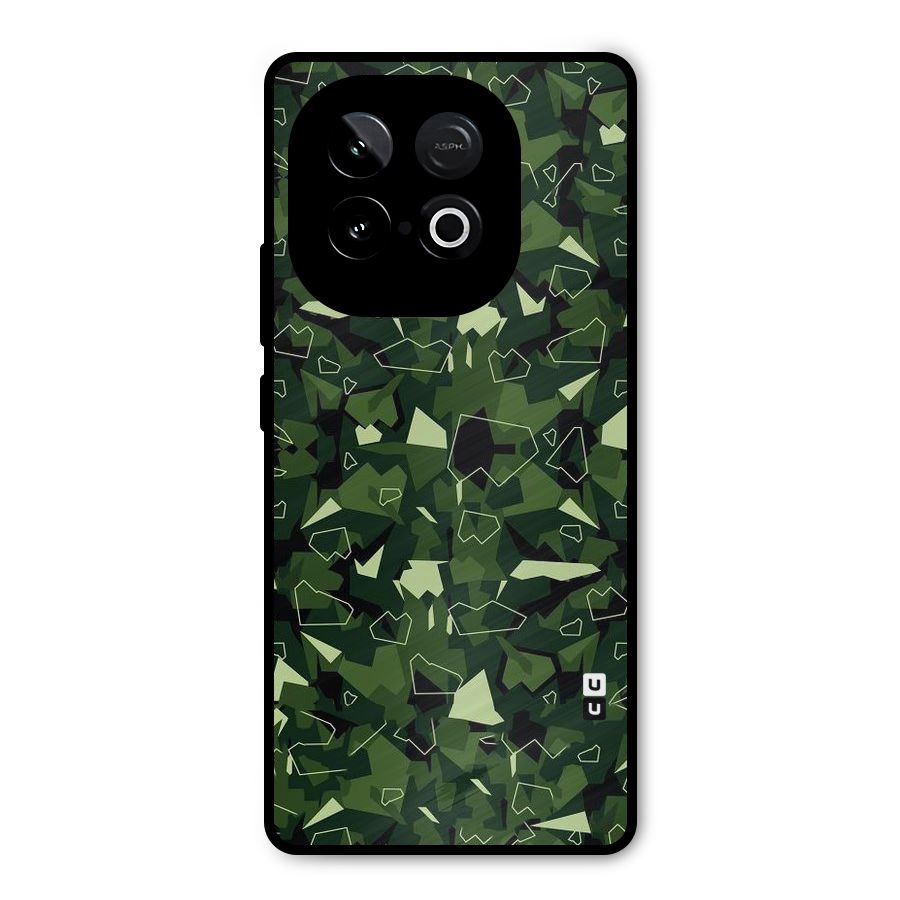 Army Shape Design Metal Back Case for iQOO Neo 10
