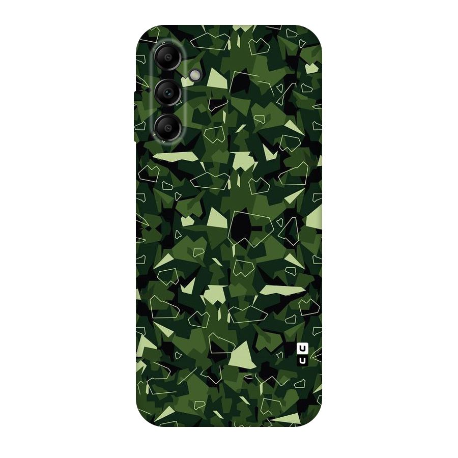 Army Shape Design Original Polycarbonate Back Case for Galaxy A14 5G