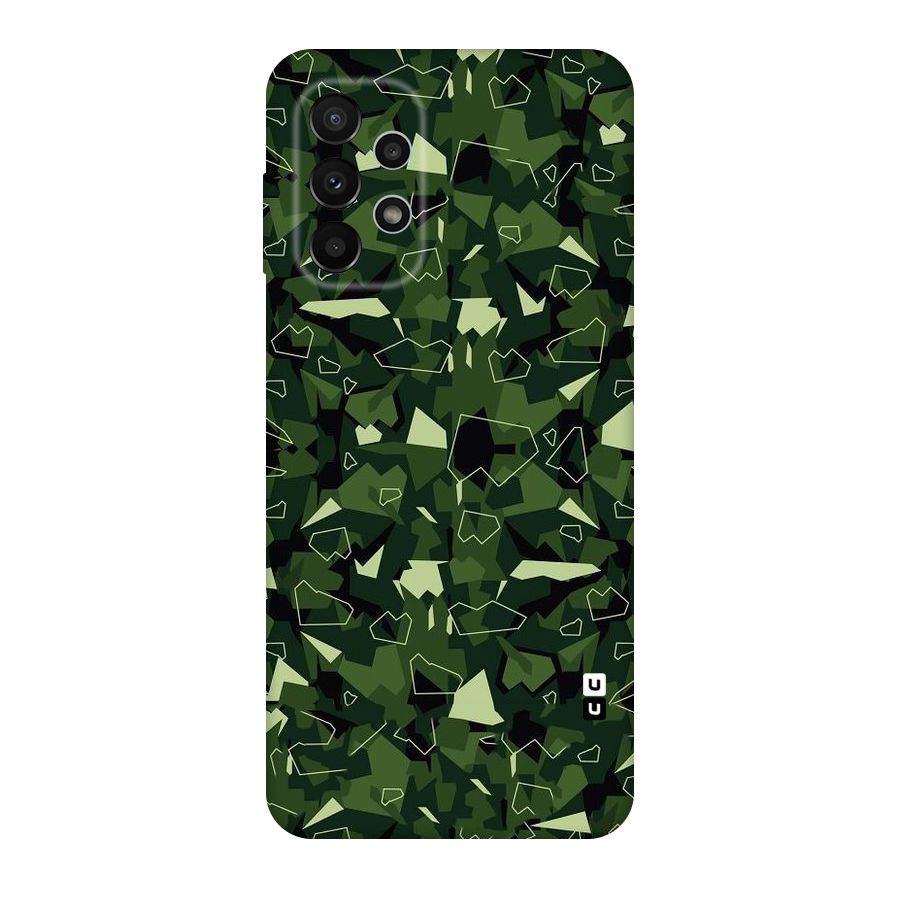 Army Shape Design Original Polycarbonate Back Case for Galaxy A23