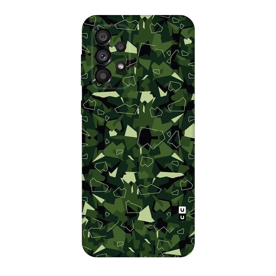Army Shape Design Original Polycarbonate Back Case for Galaxy A73 5G