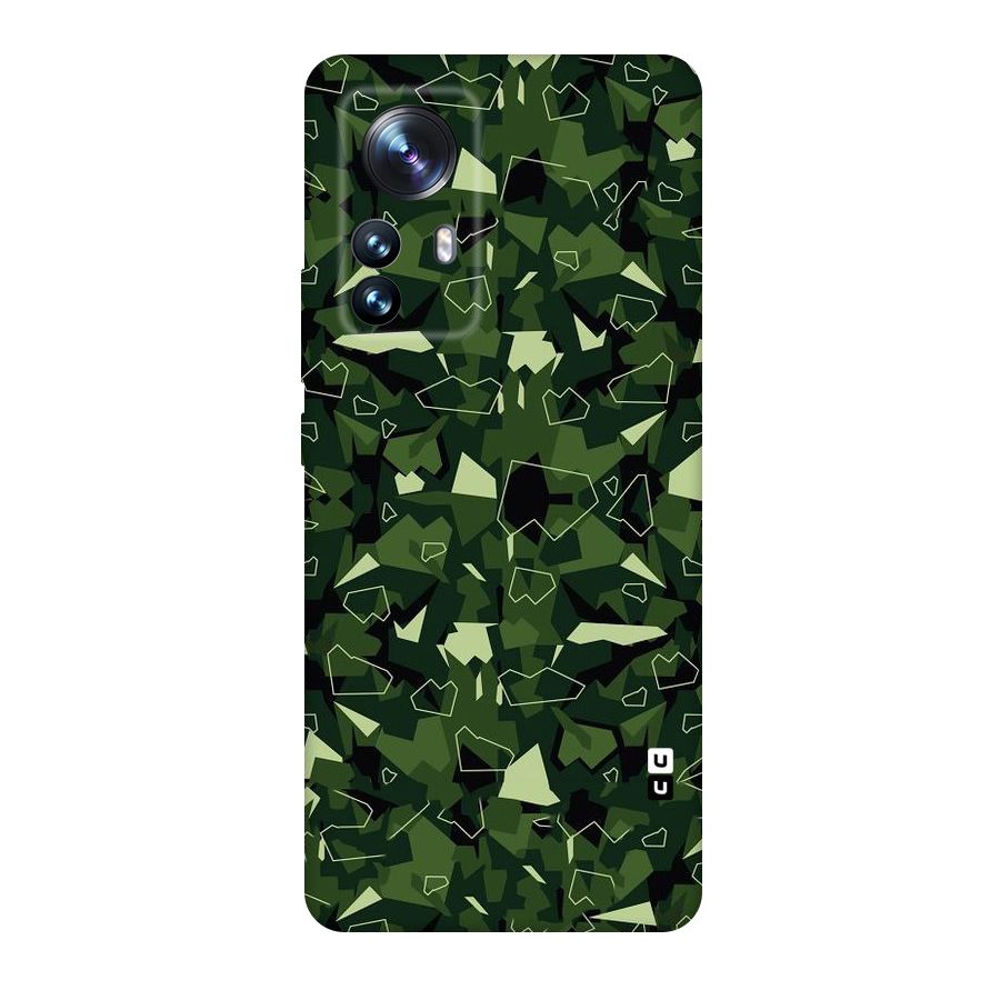 Army Shape Design Original Polycarbonate Back Case for Xiaomi 12 Pro