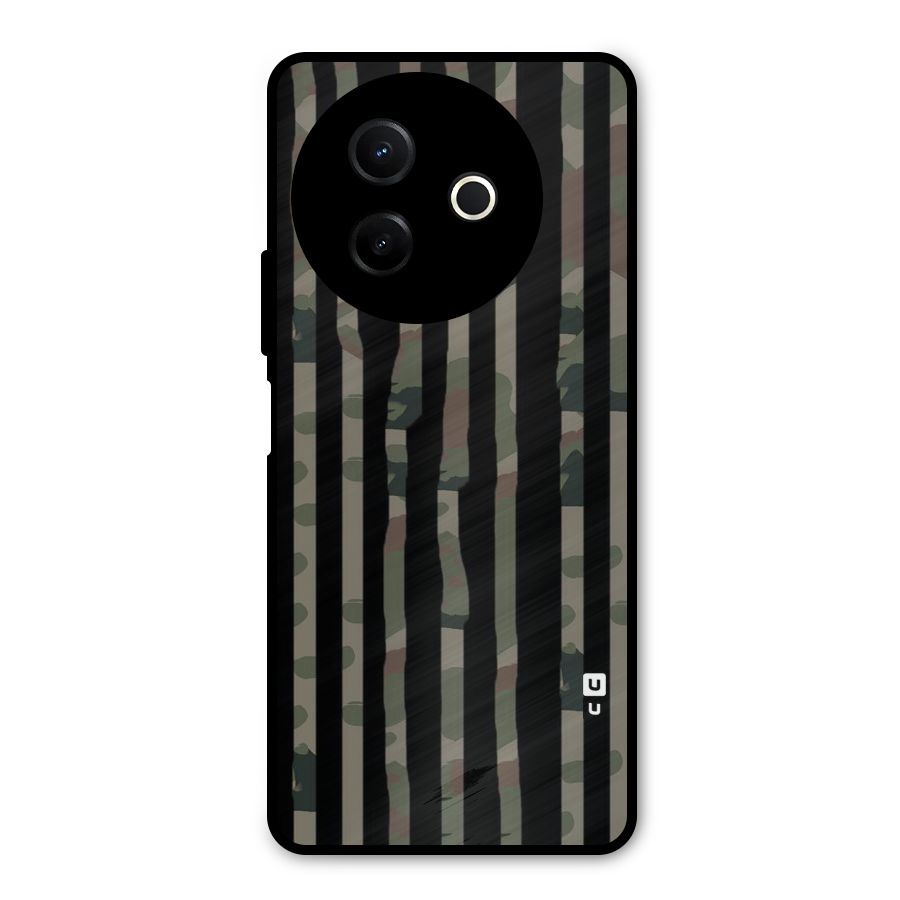 Army Stripes Metal Back Case for Vivo Y39