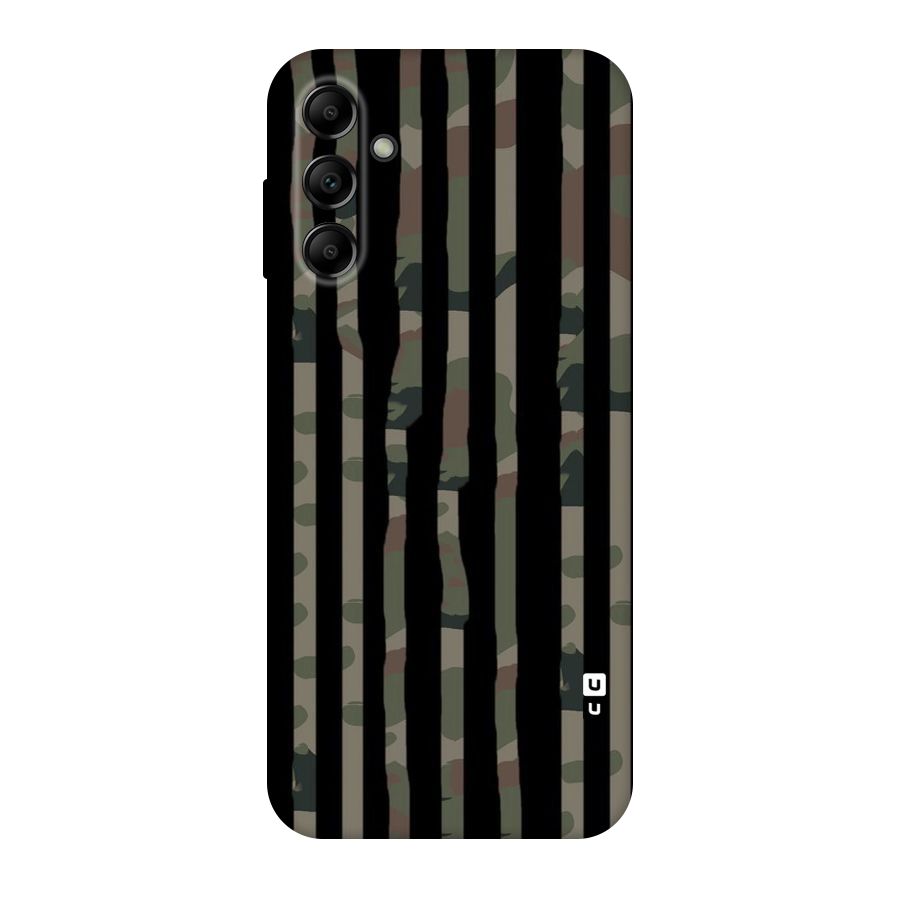 Army Stripes Original Polycarbonate Back Case for Galaxy A14 5G