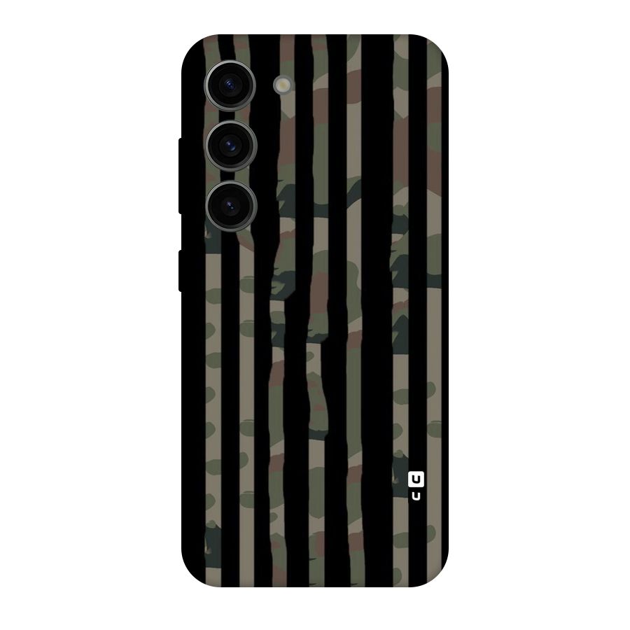 Army Stripes Original Polycarbonate Back Case for Galaxy S23
