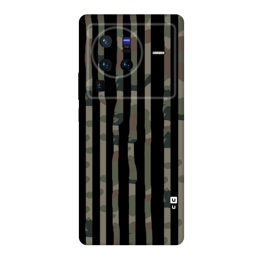 Army Stripes Original Polycarbonate Back Case for Vivo X80