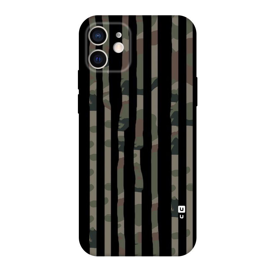 Army Stripes Original Polycarbonate Back Case for iPhone 12