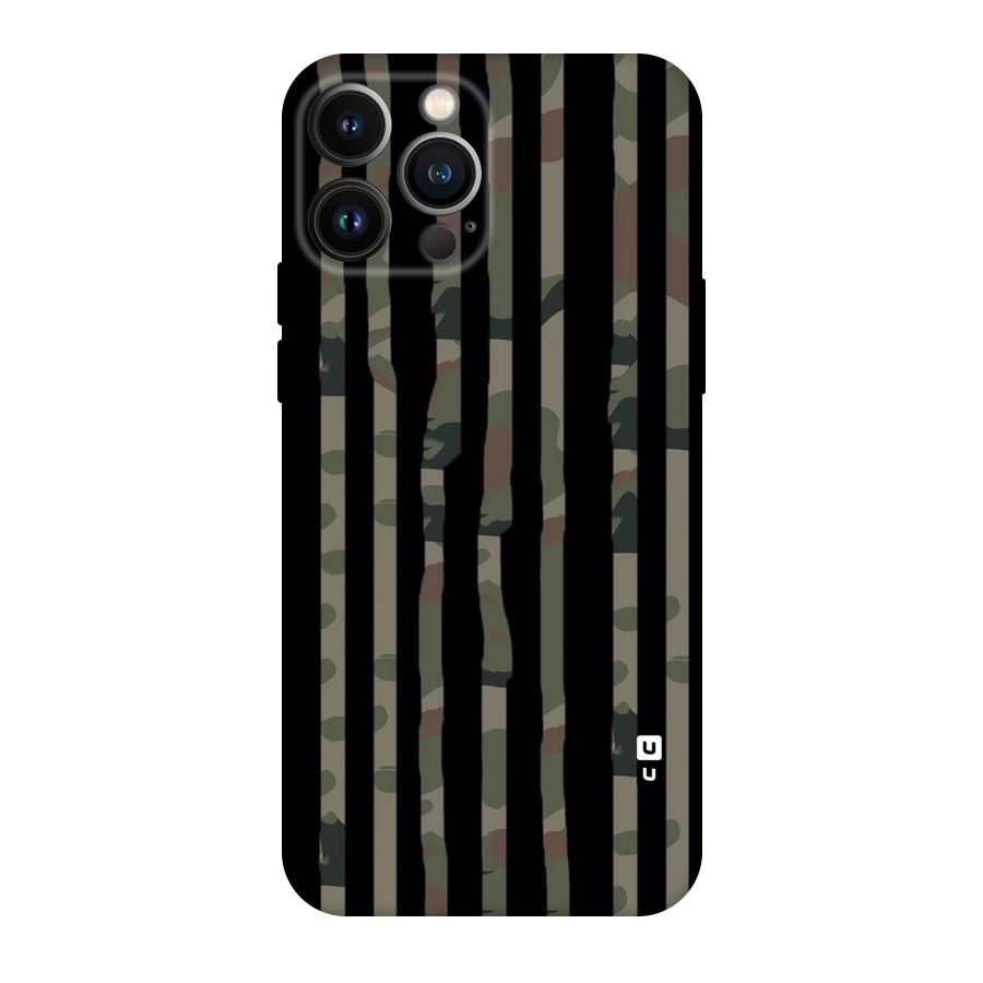 Army Stripes Original Polycarbonate Back Case for iPhone 13 Pro Max