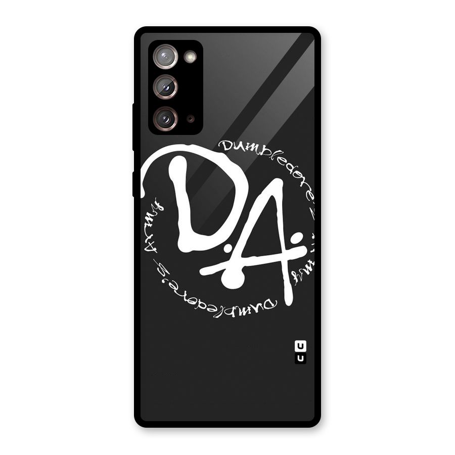 Army Strong Glass Back Case for Galaxy Note 20