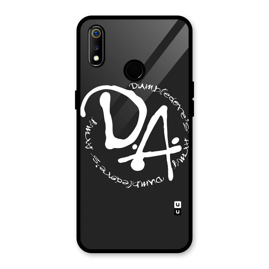 Army Strong Glass Back Case for Realme 3