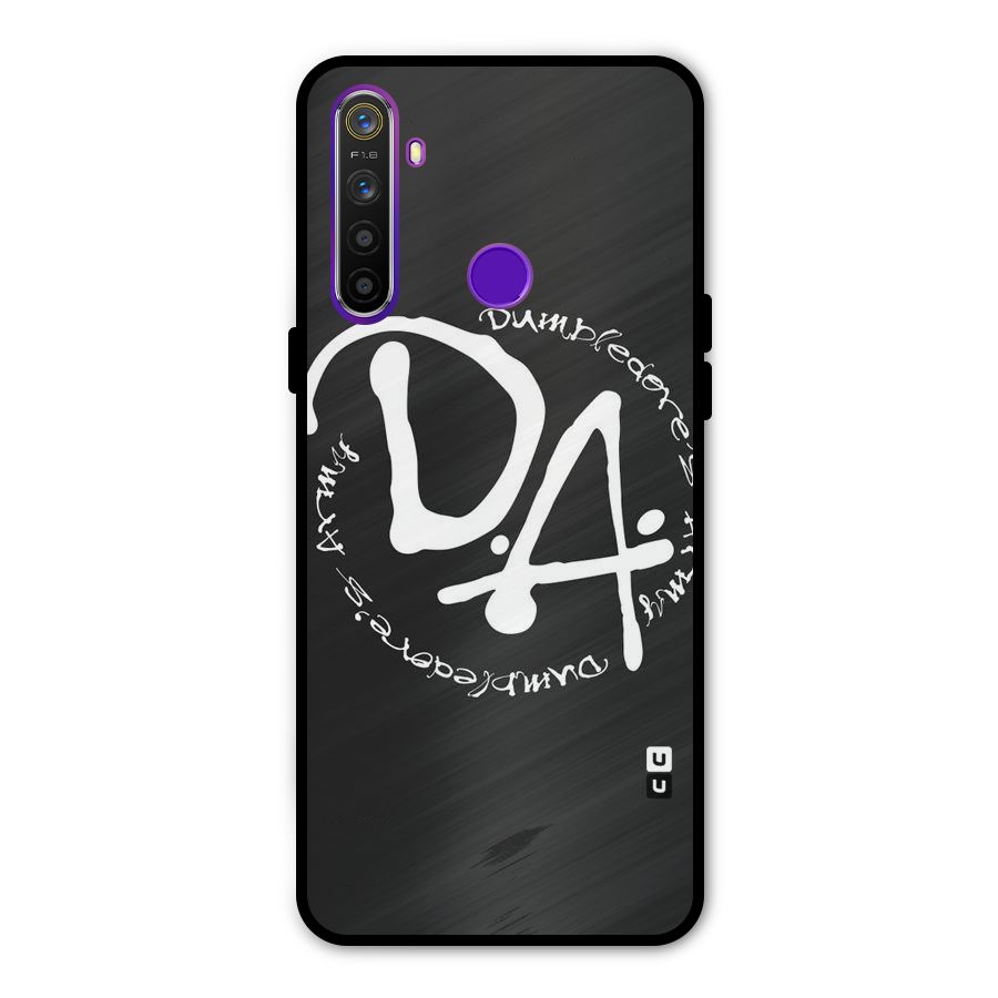 Army Strong Glass Back Case for Realme 5s