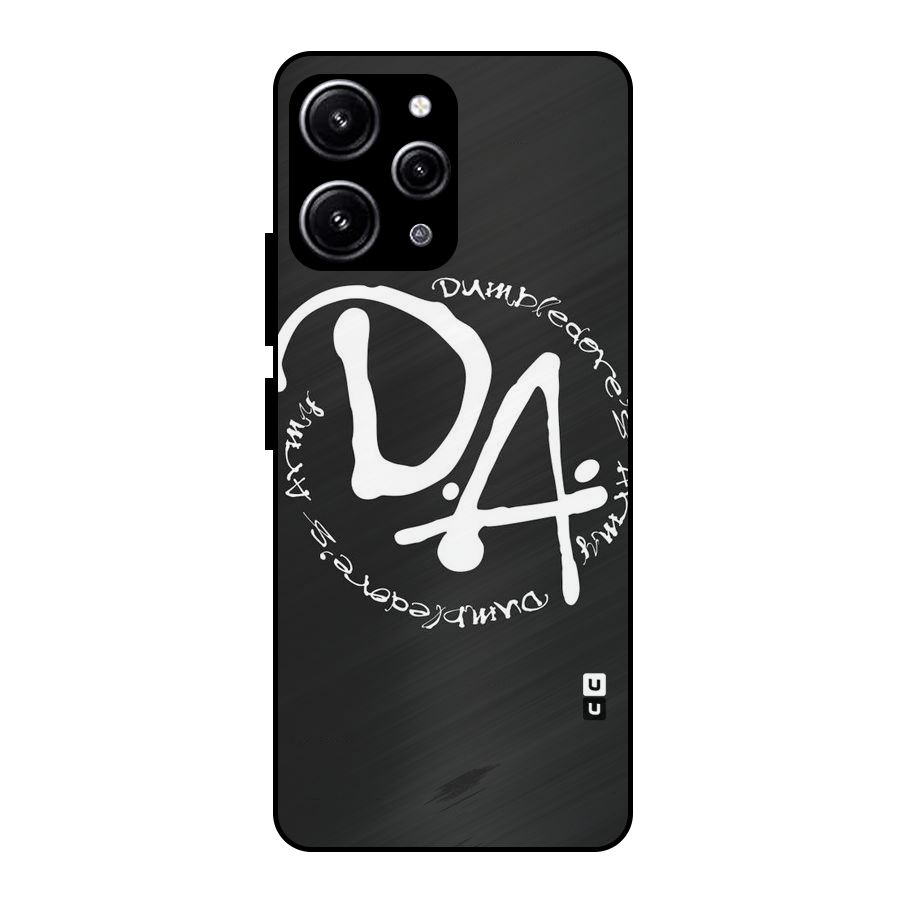 Army Strong Glass Back Case for Redmi 12 4G