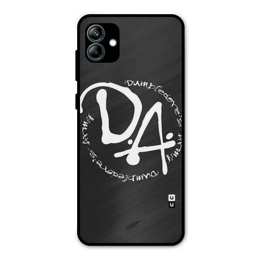 Army Strong Metal Back Case for Galaxy A04