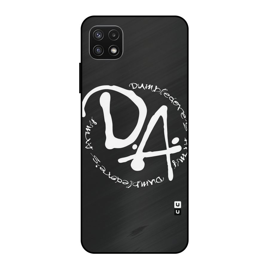 Army Strong Metal Back Case for Galaxy A22 5G