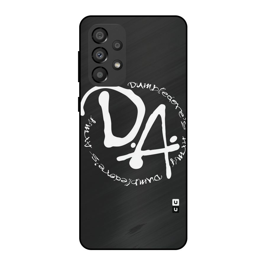 Army Strong Metal Back Case for Galaxy A33 5G