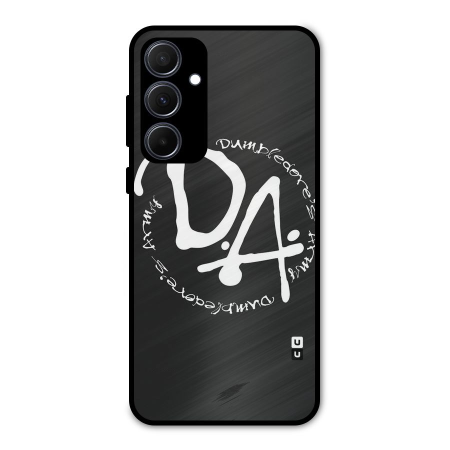 Army Strong Metal Back Case for Galaxy A35