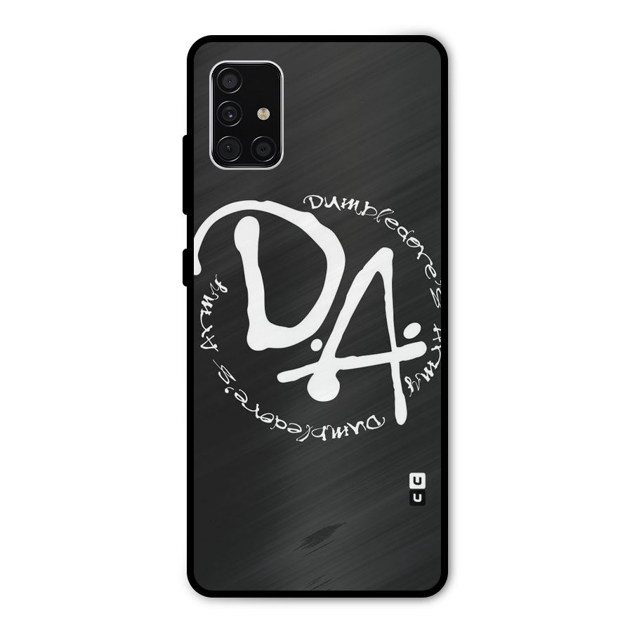 Army Strong Metal Back Case for Galaxy A51