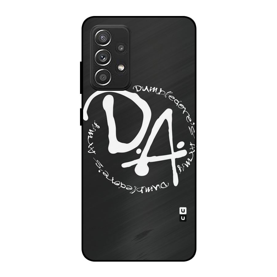 Army Strong Metal Back Case for Galaxy A52s 5G