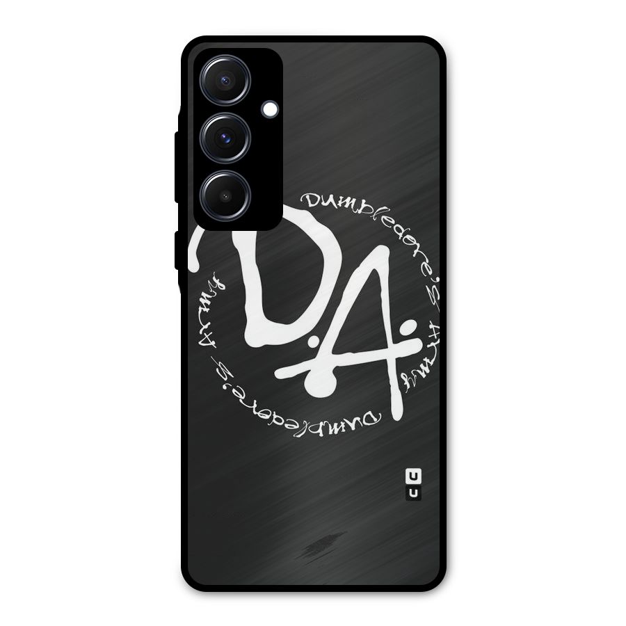 Army Strong Metal Back Case for Galaxy A55
