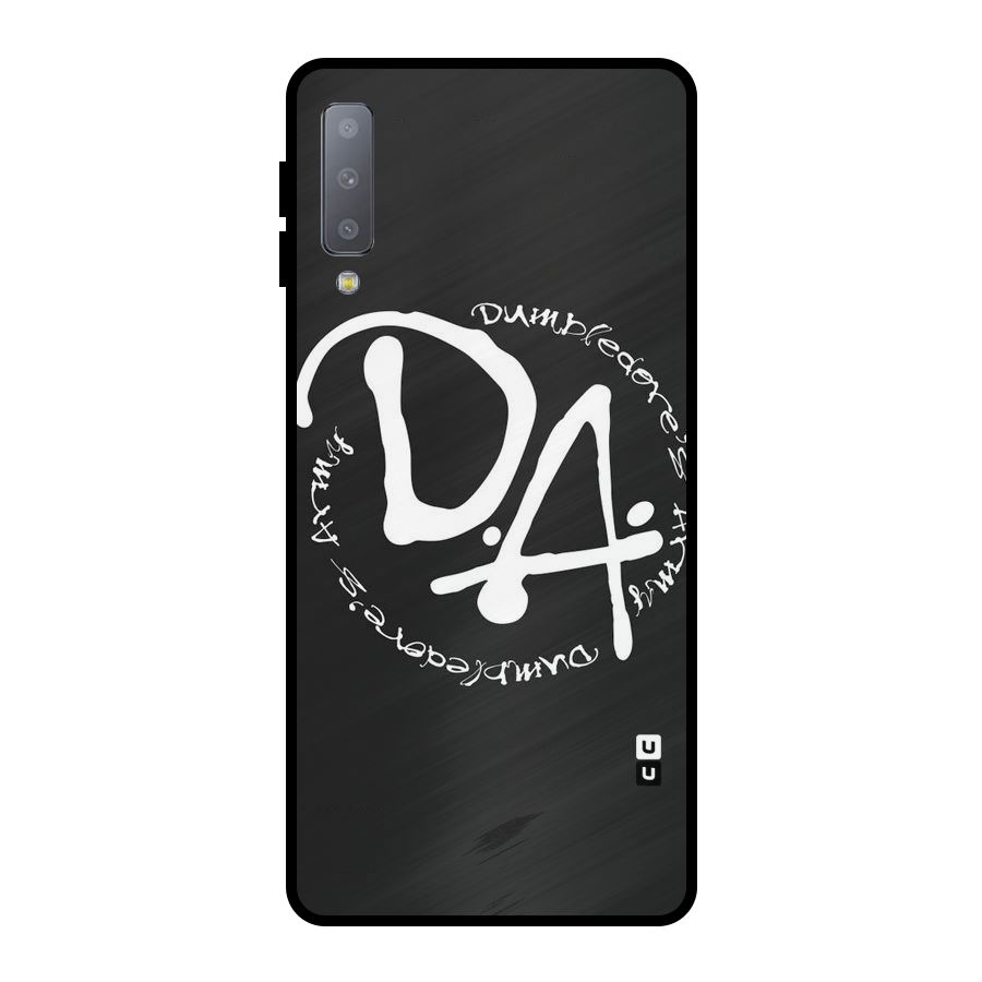 Army Strong Metal Back Case for Galaxy A7 (2018)