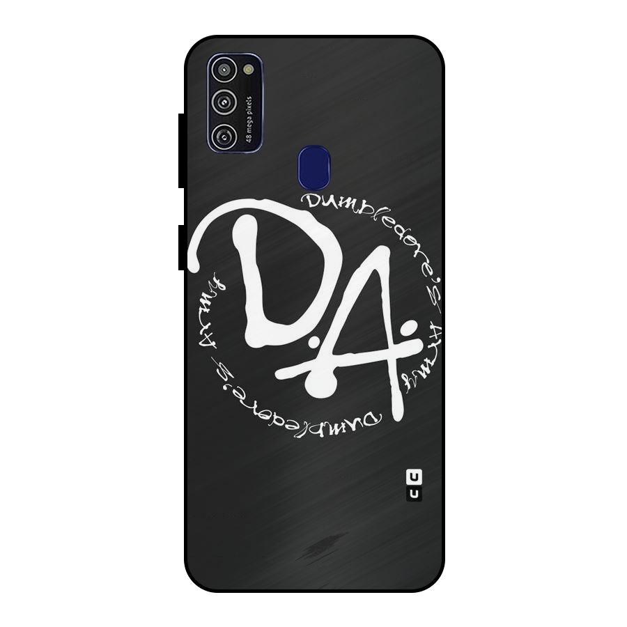 Army Strong Metal Back Case for Galaxy M21