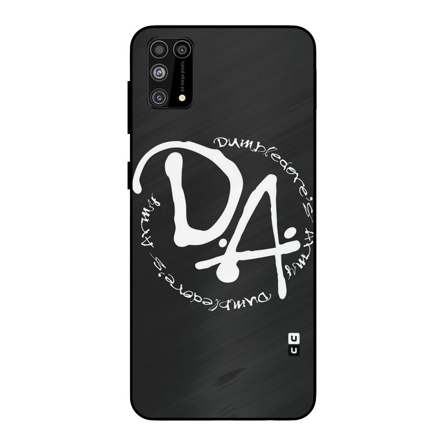 Army Strong Metal Back Case for Galaxy M31